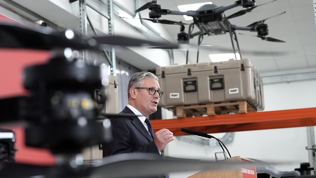 The long overdue military blueprint: How ground troops and manned tanks will make way for drones and crewless submarines...